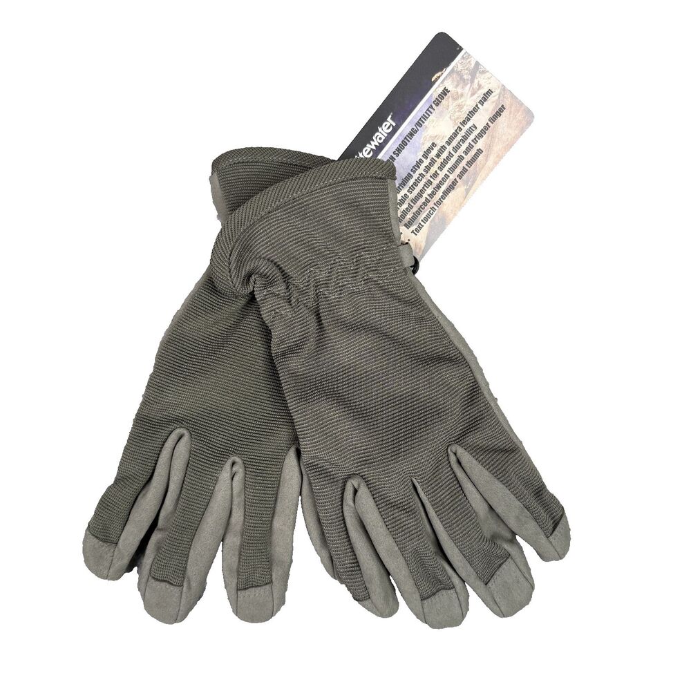 Whitewater Military Stretch Shooting Utility Gloves Mens S Green Touchscreen NWT